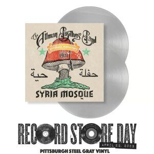 The Allman Brothers Band Syria Mosque 2-LP ~ RSD 2023 ~Numb/Ltd Steel Gray ~New!